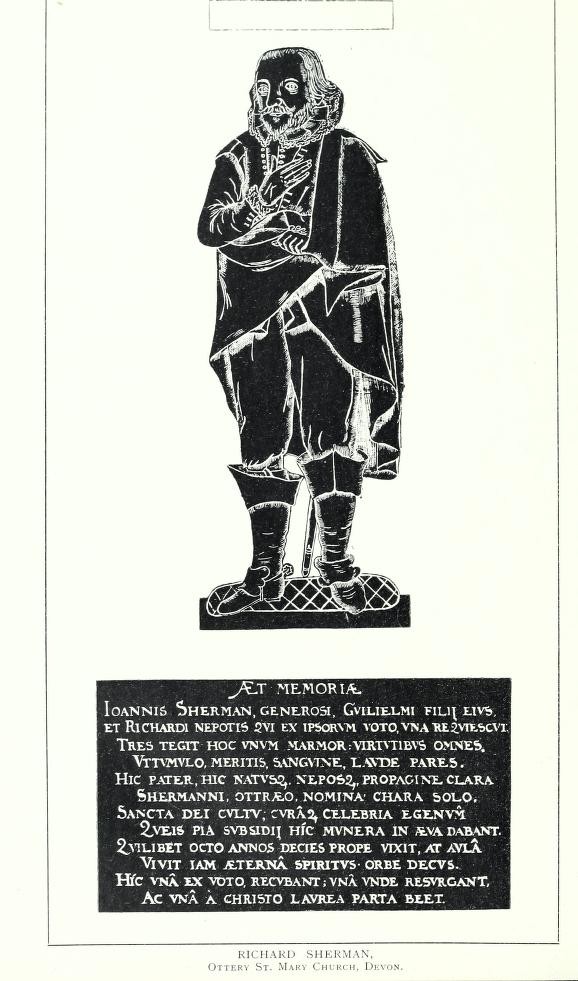 Rubbing of the effigy of Richard