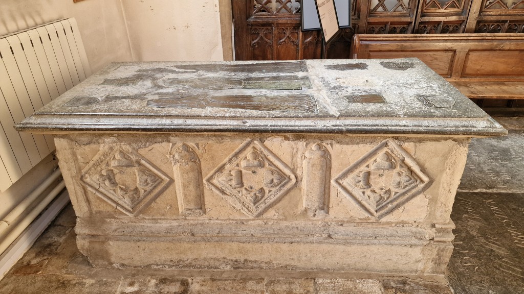 Photo of the Wenman tomb chest