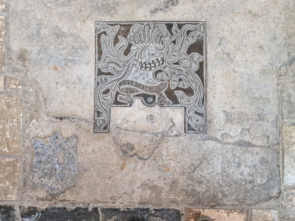 photograph of the brass