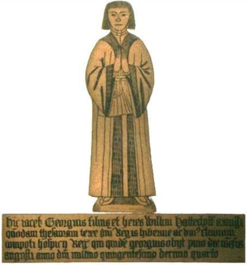 Drawing of the brass